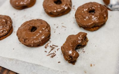 Better for You Triple Chocolate Donuts