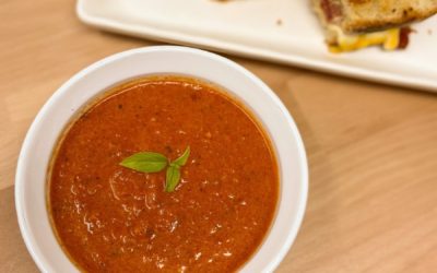 Savory Homemade Tomato Basil Soup