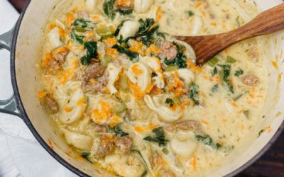 Creamy and Hearty Tortellini Soup